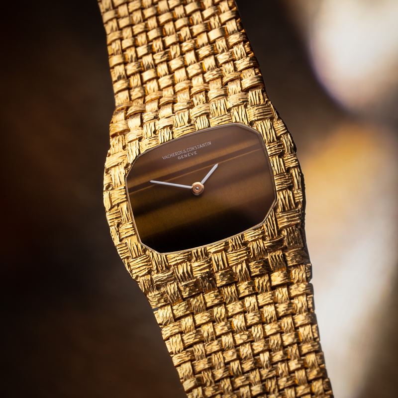 Vacheron Constantin - Orologio solo tempo a carica manuale in oro giallo 18 kt con quadrante “occ...