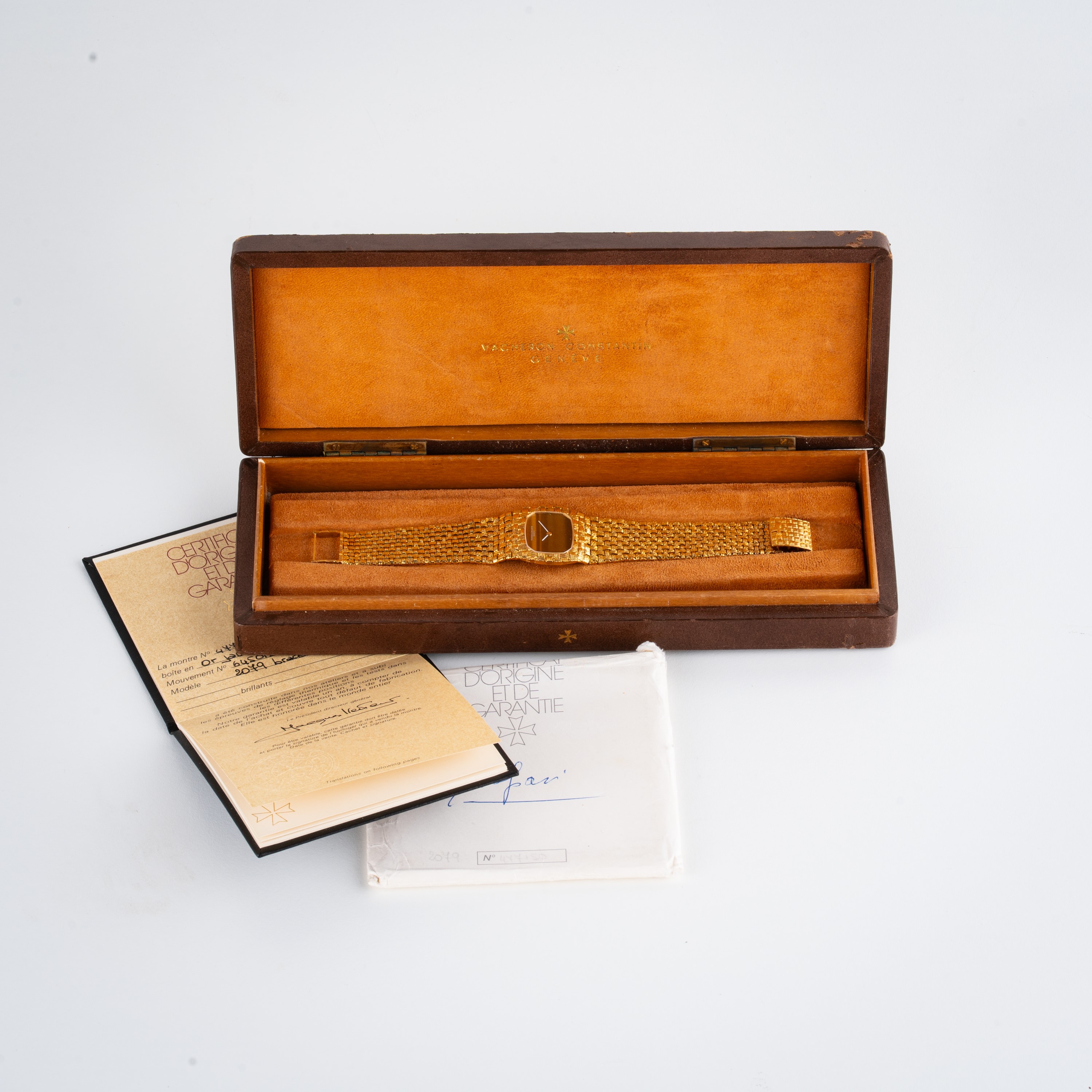 Vacheron Constantin - Orologio solo tempo a carica manuale in oro giallo 18 kt con quadrante “occ...
