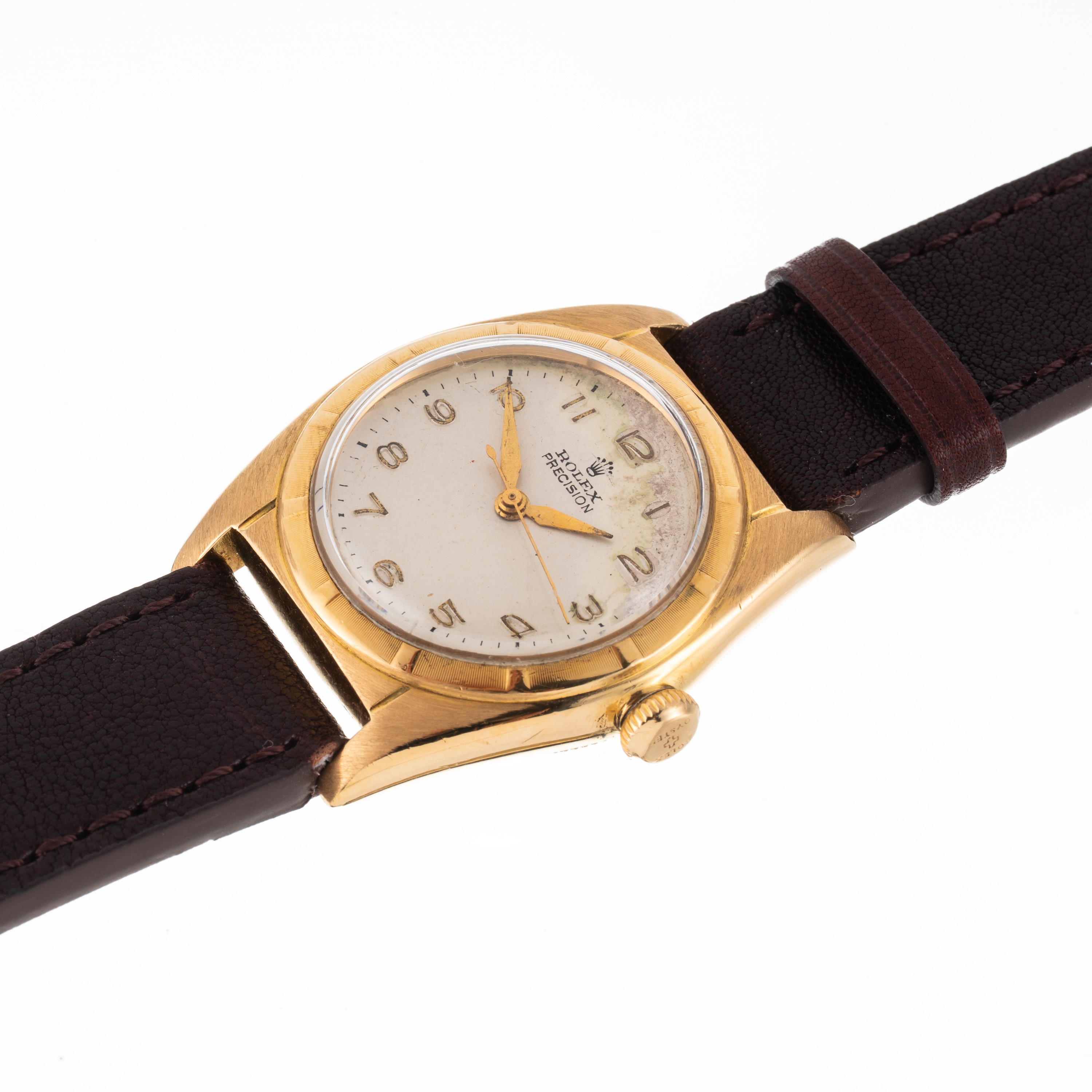 Rolex - Bubble Back 5011, orologio solo tempo automatico in oro giallo 18 kt