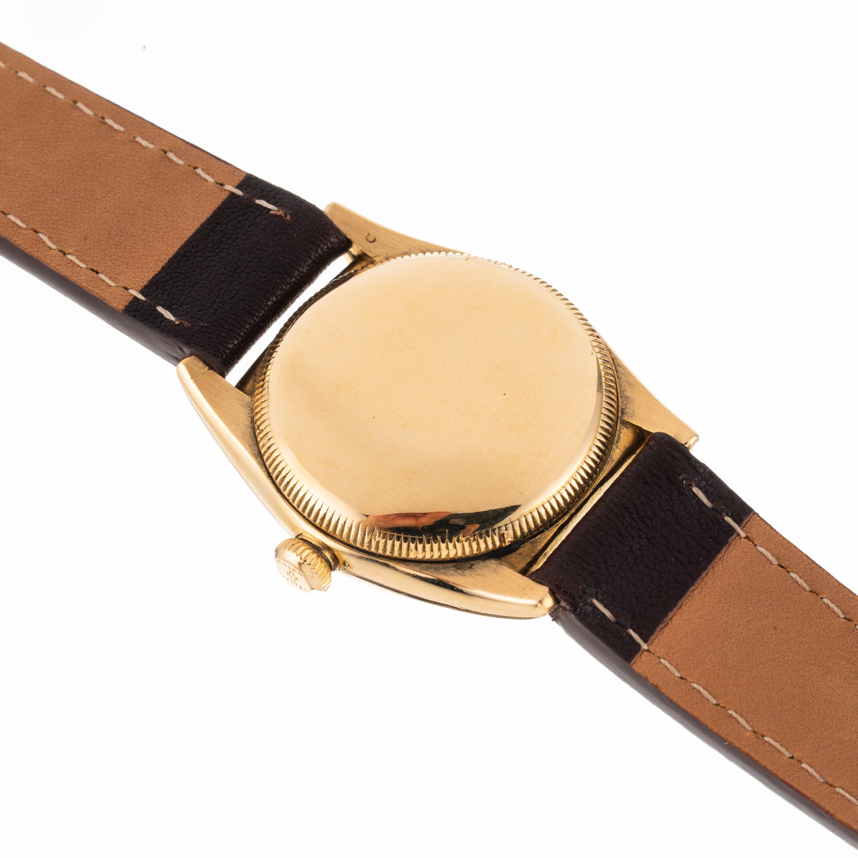 Rolex - Bubble Back 5011, orologio solo tempo automatico in oro giallo 18 kt