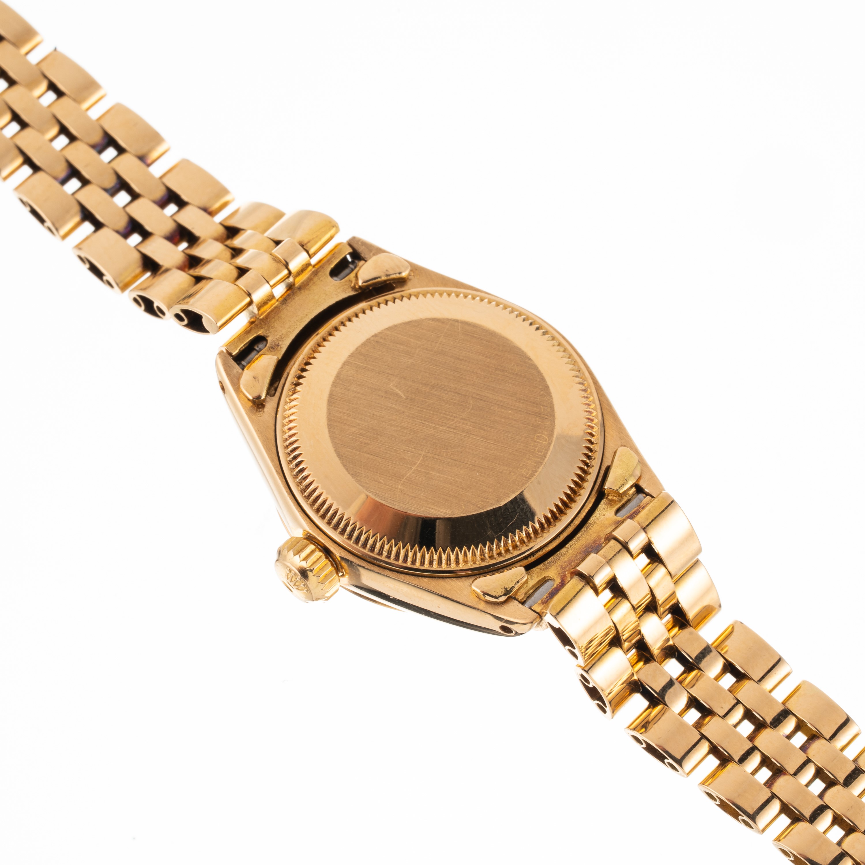 Rolex - Datejust 6917 “Buckley” – orologio automatico in oro giallo 18 kt con quadrante champagne