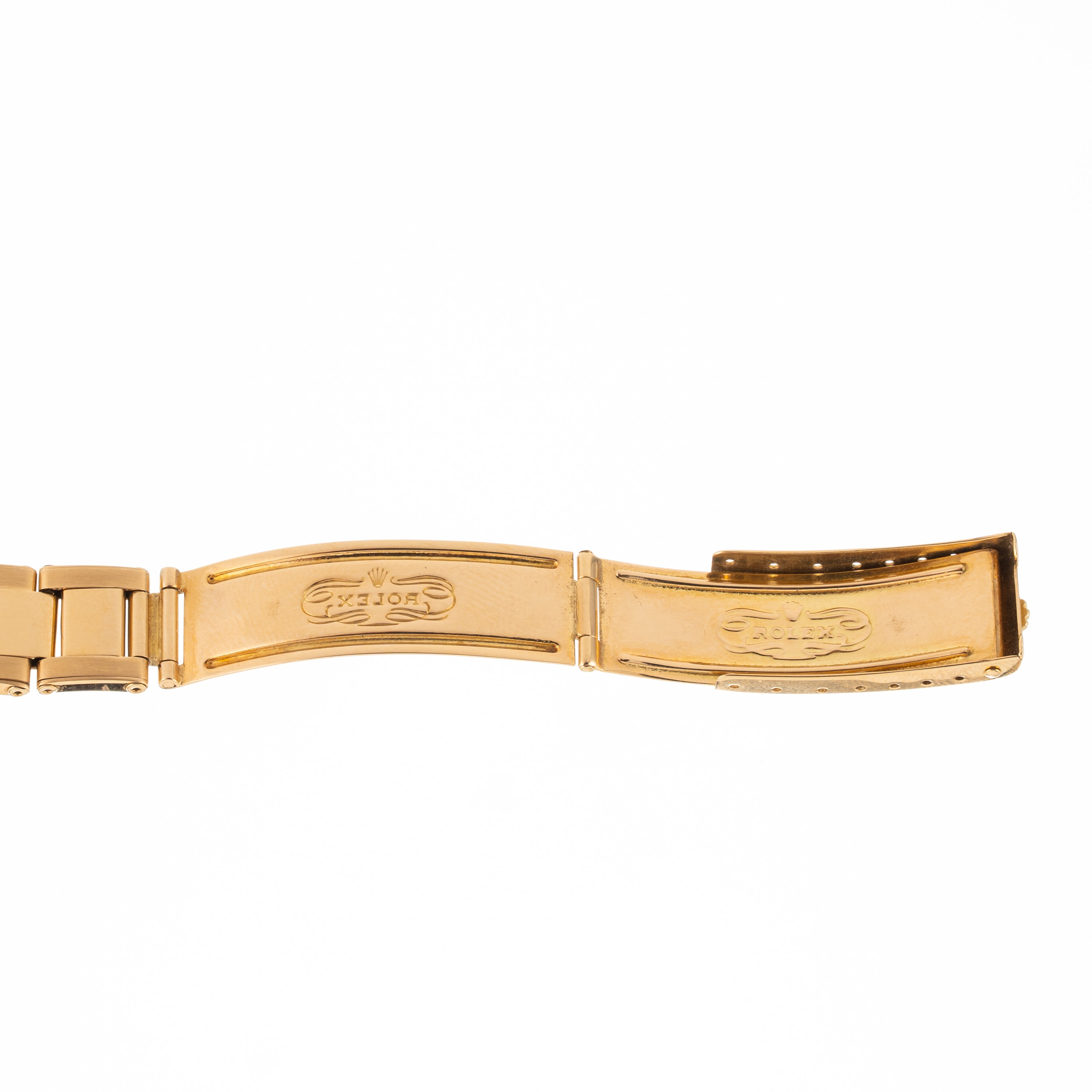 Rolex - Oyster Perpetual Date ref. 6827, orologio automatico in oro giallo 18 kt con quadrante ch...