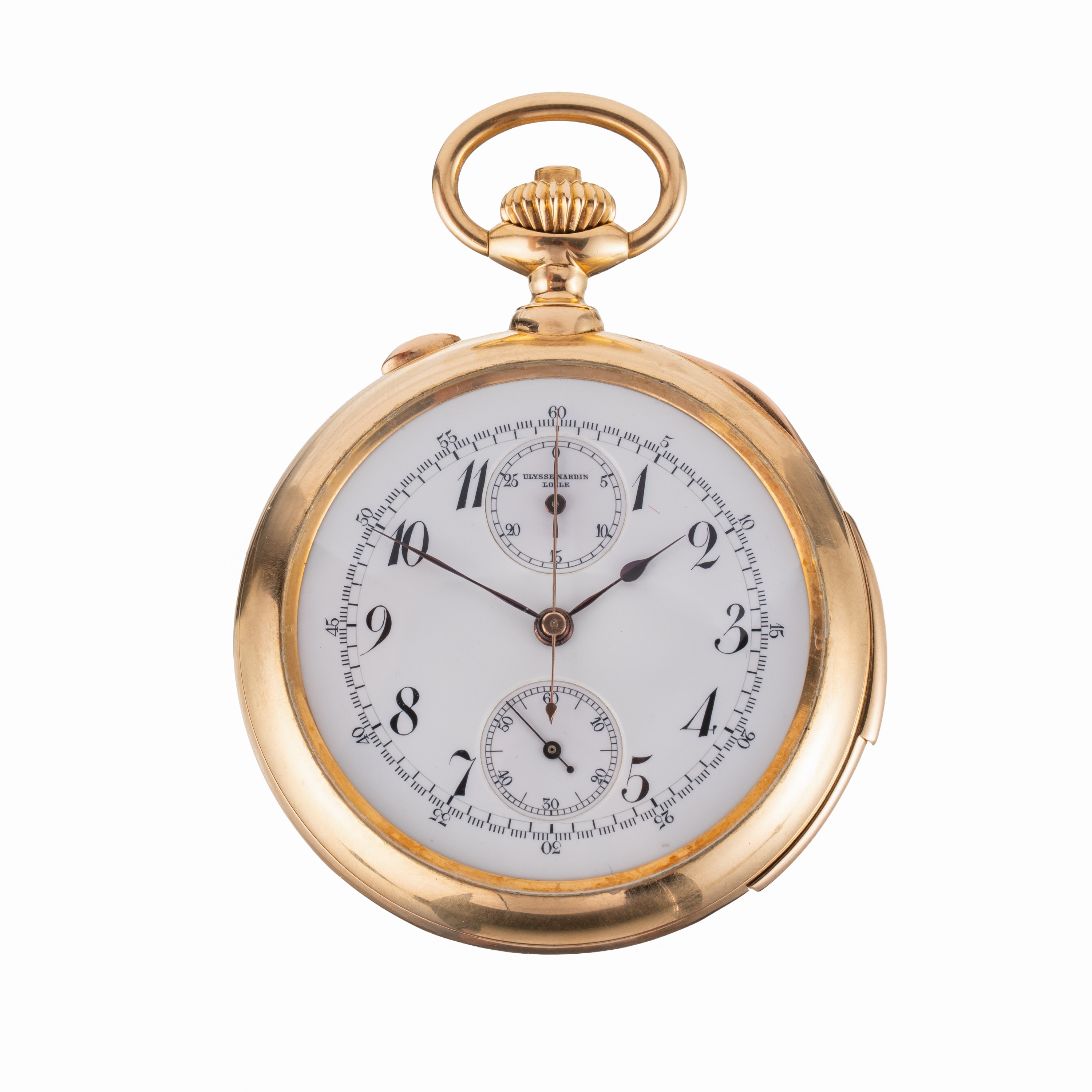 Ulysse Nardin - Cronografo da tasca rattrappante con ripetizione dei minuti