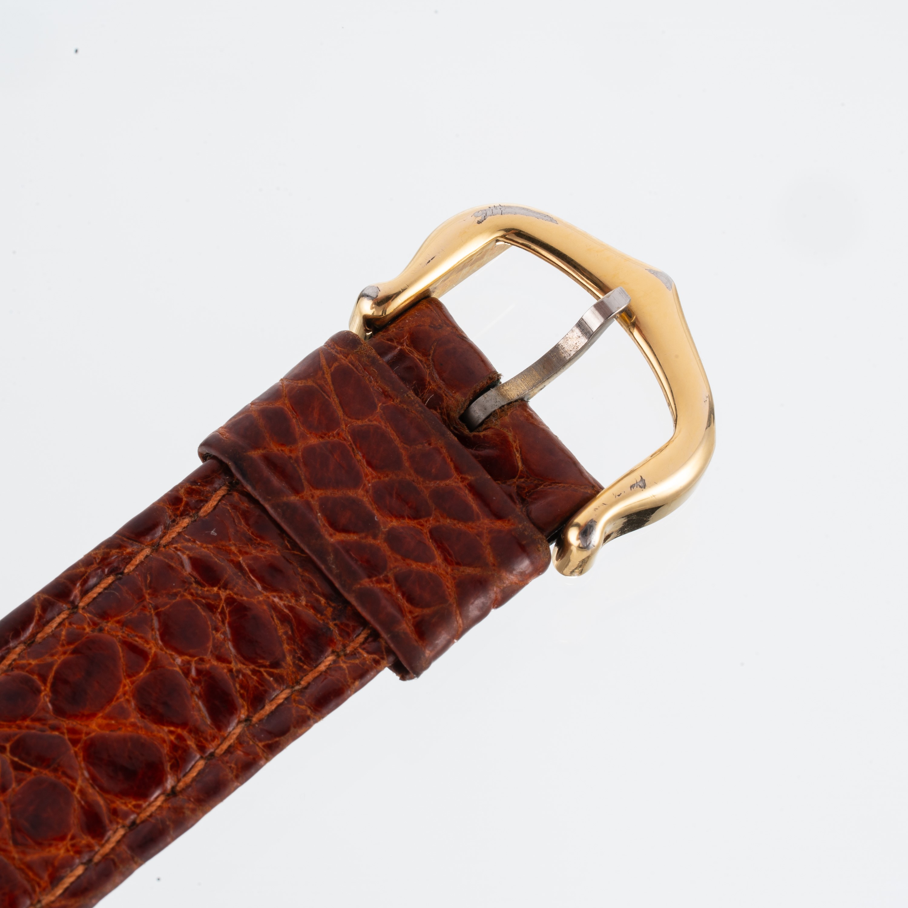 Cartier - Tank orologio solo tempo a carica manuale in oro giallo 18 kt