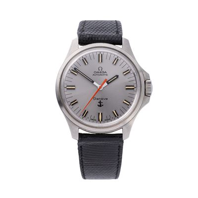 Admiralty 165.038, orologio solo tempo automatico in acciaio con quadrante grigio (1970)
