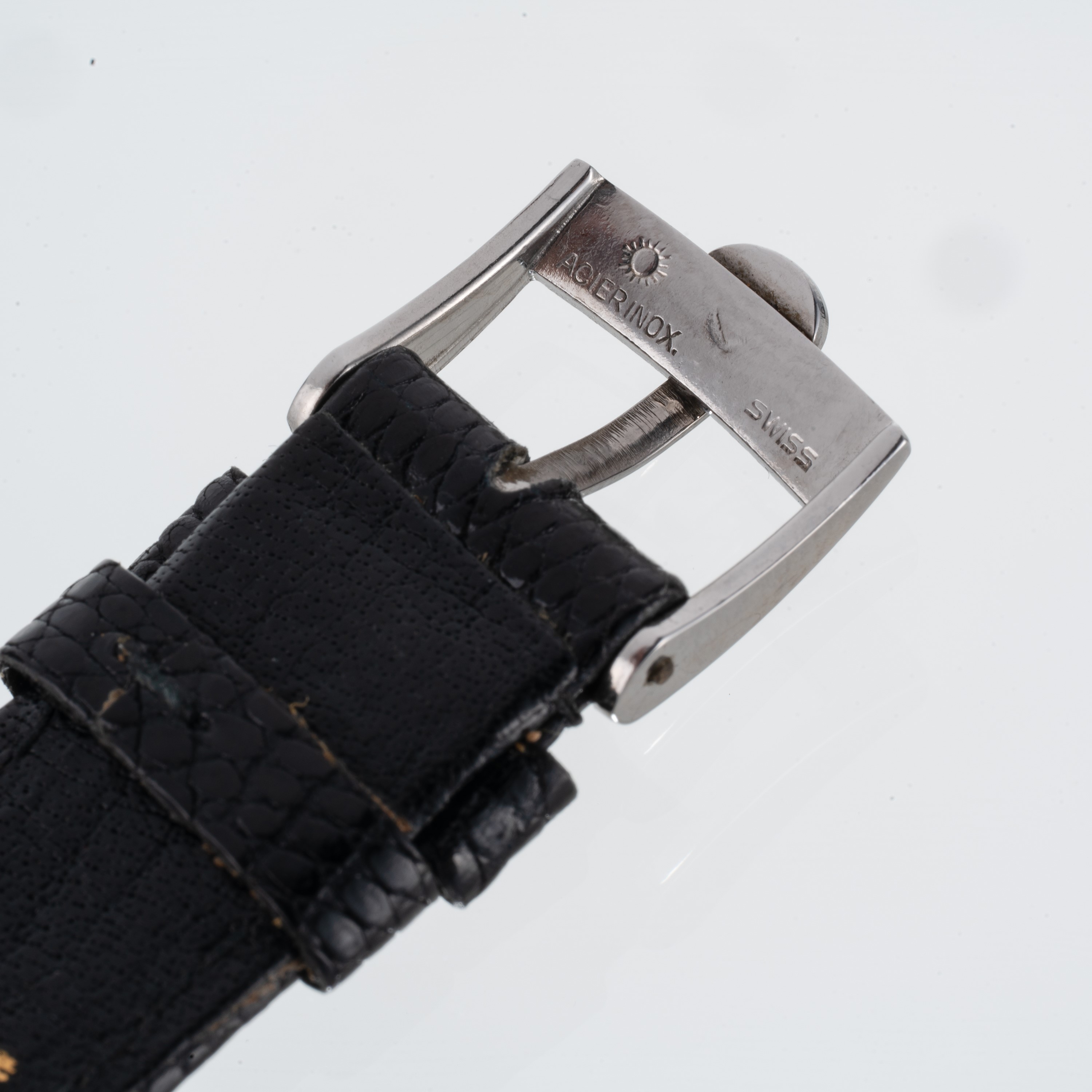 Omega - Admiralty 165.038, orologio solo tempo automatico in acciaio con quadrante grigio (1970)