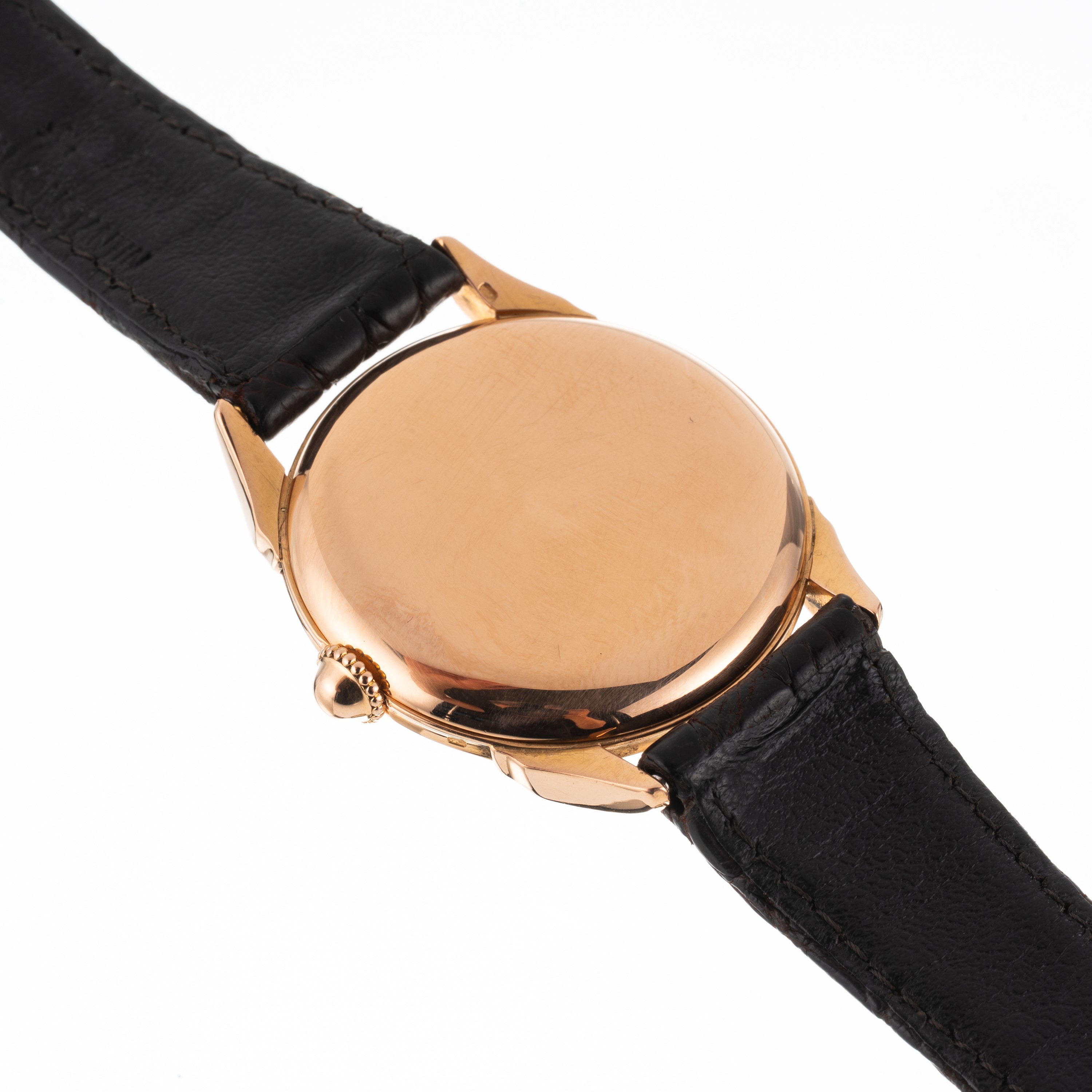 Vacheron Constantin - Orologio solo tempo a carica manuale in oro rosa 18 kt con quadrante crema