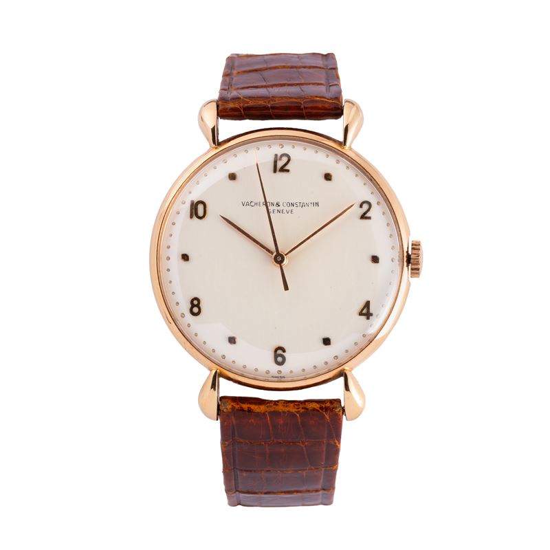 Vacheron Constantin - Orologio da polso “solo tempo” a carica manuale in oro rosa 18 kt