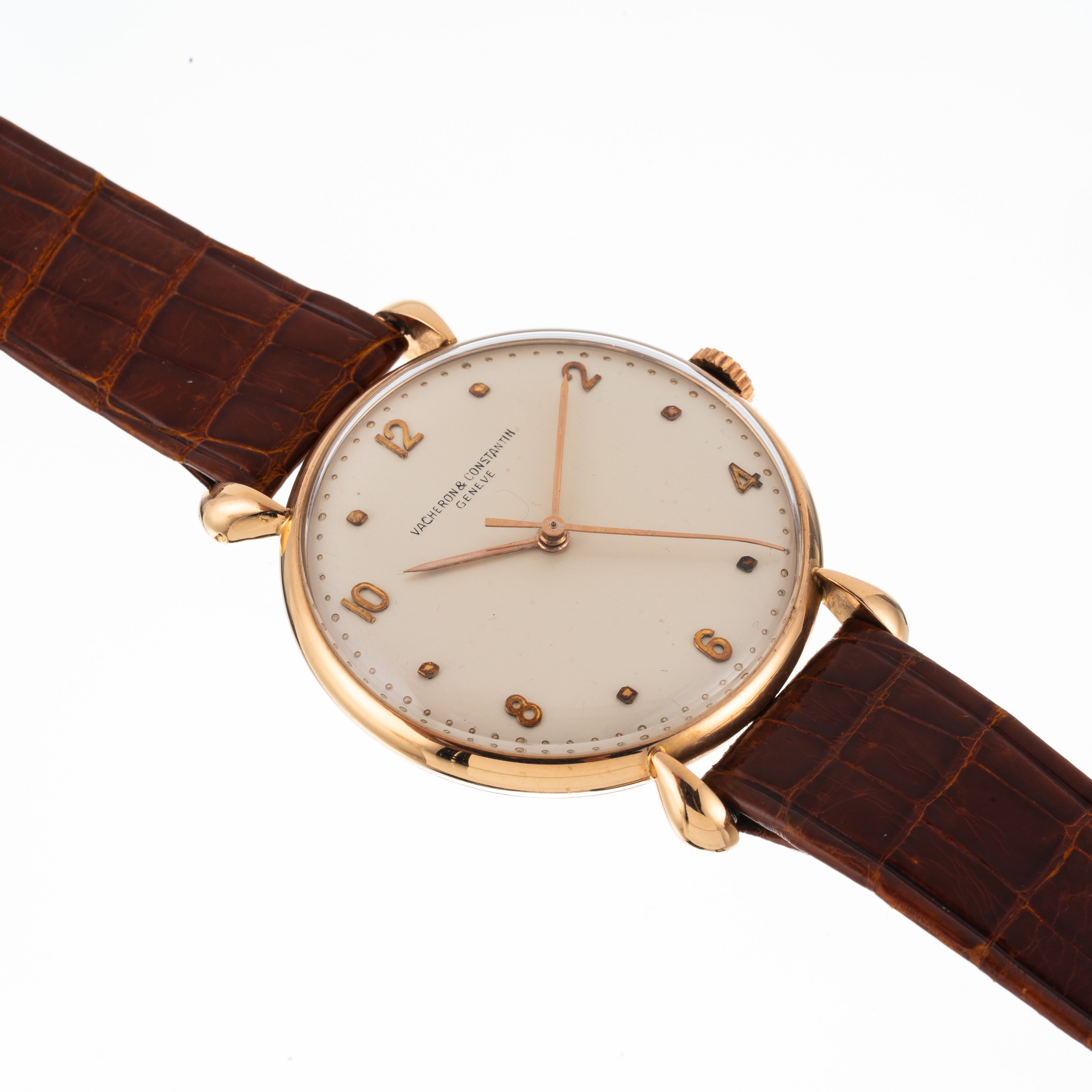 Vacheron Constantin - Orologio da polso “solo tempo” a carica manuale in oro rosa 18 kt
