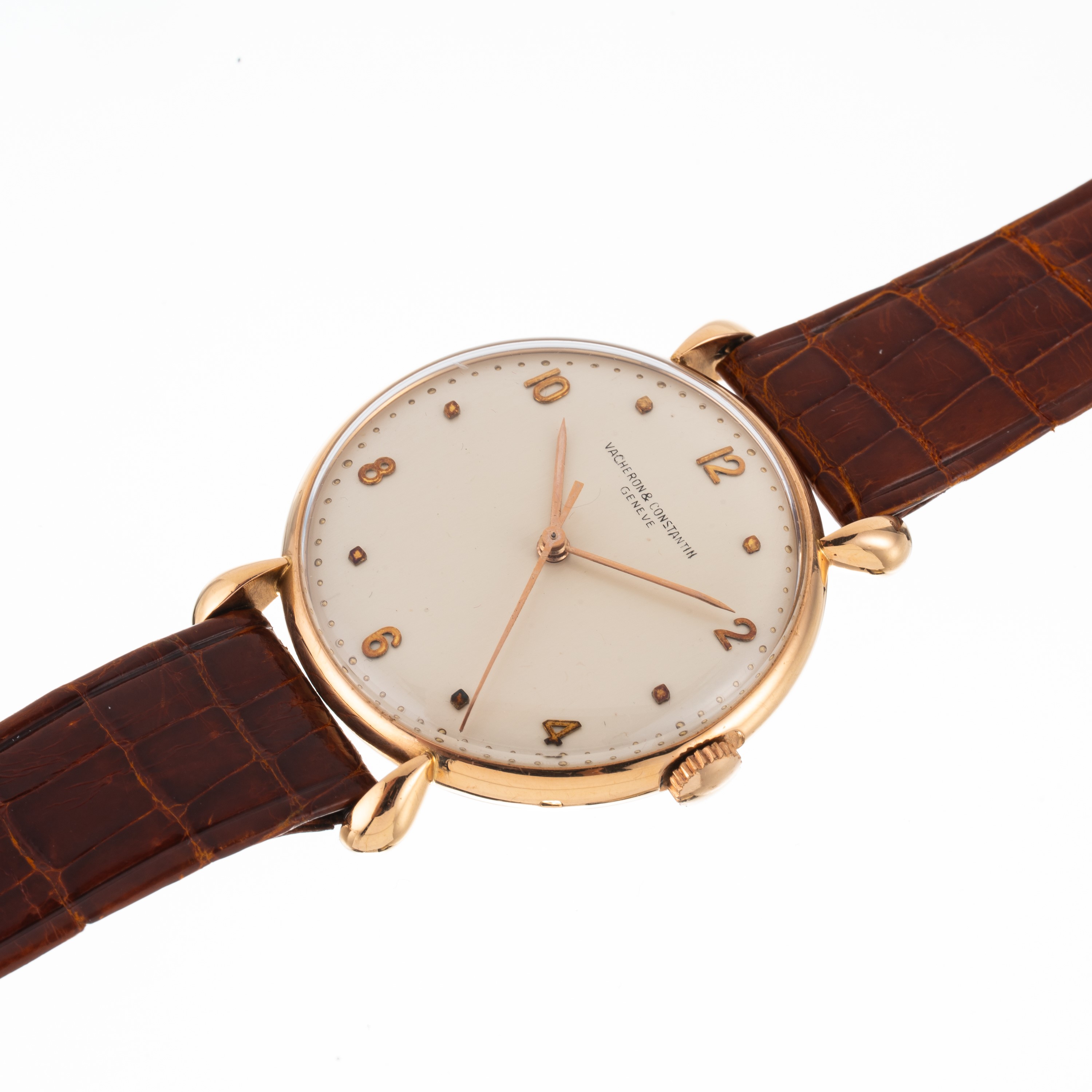 Vacheron Constantin - Orologio da polso “solo tempo” a carica manuale in oro rosa 18 kt