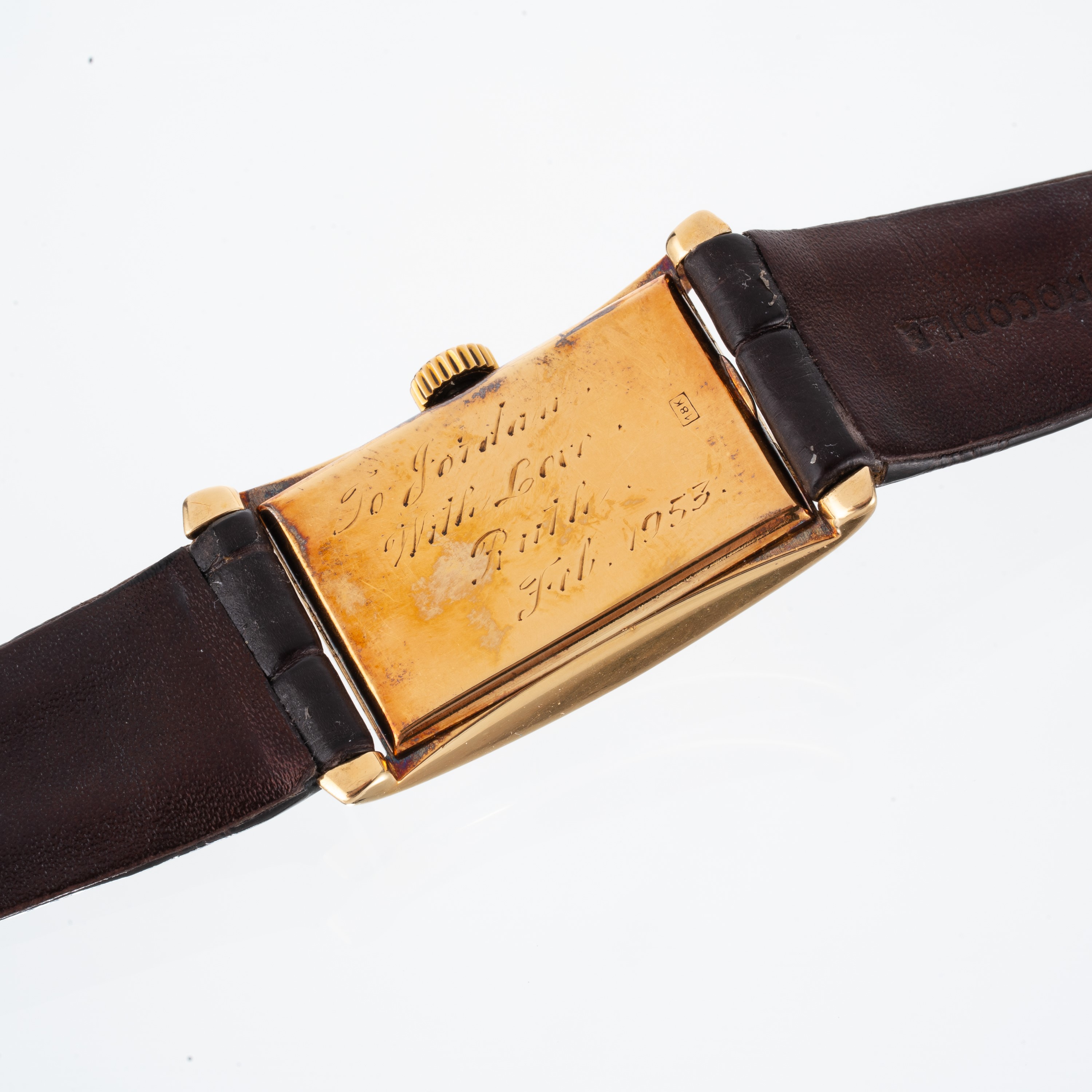 Patek Philippe - Hour Glass (Ref. 1593) orologio solo tempo in oro giallo 18 kt a carica manuale