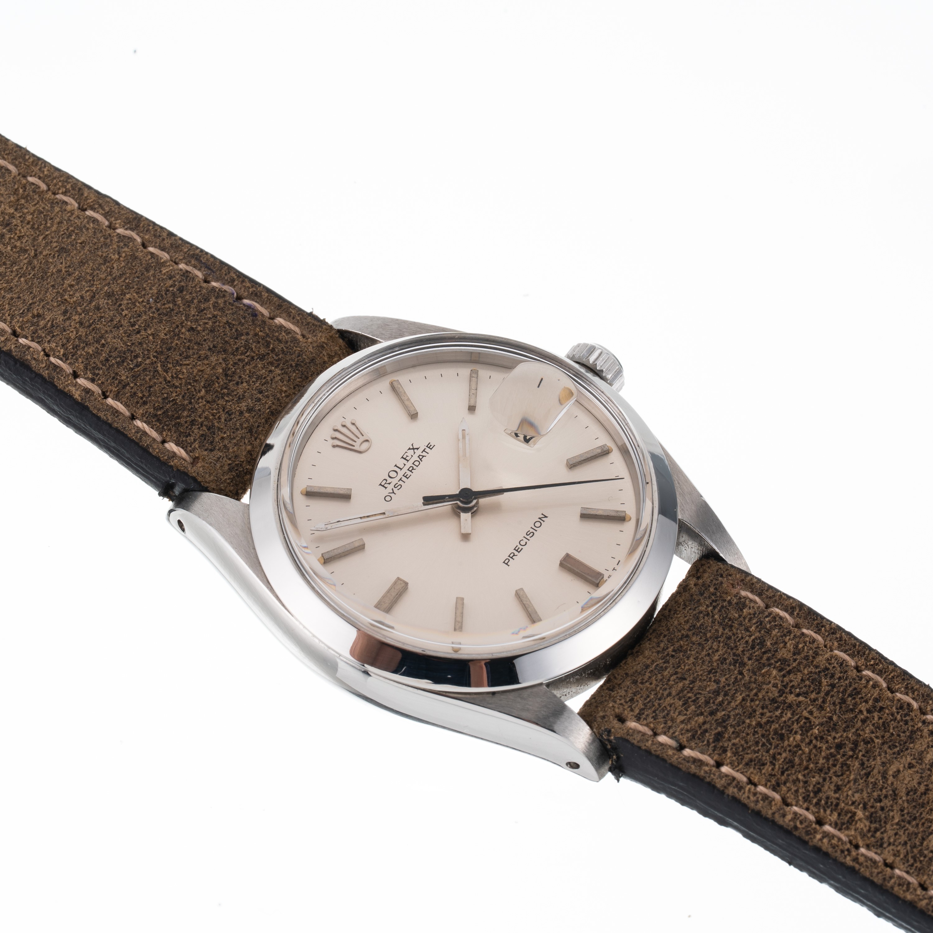 Rolex - Oyster Perpetual Date 6694, orologio da polso in acciaio, carica manuale (1963)