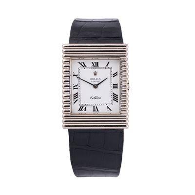 Cellini 4012, orologio da polso solo tempo a carica manuale in oro bianco 18 kt (1974 circa)