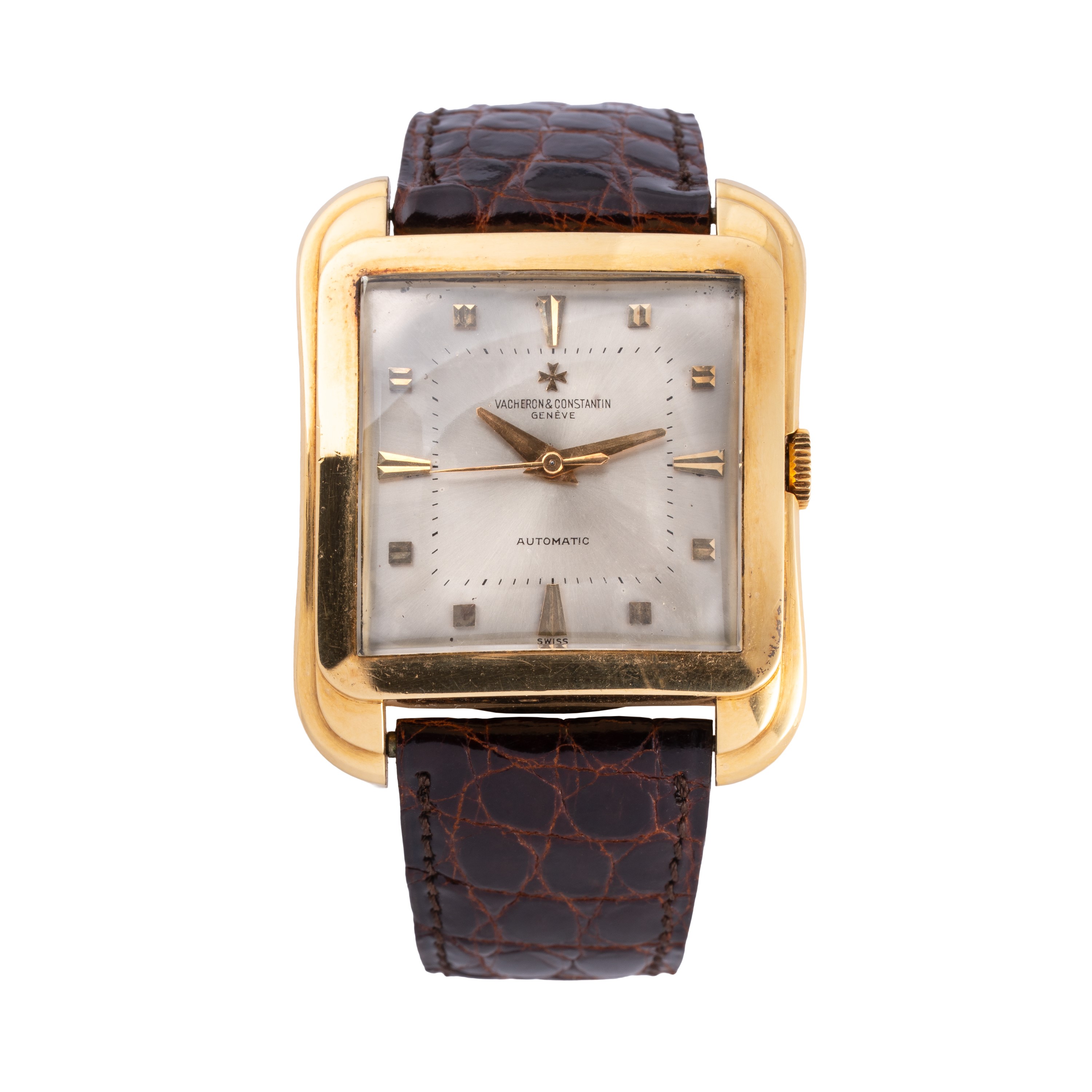 Vacheron Constantin - Cioccolatone 6440, orologio da polso solo tempo in oro giallo 18 kt con car...