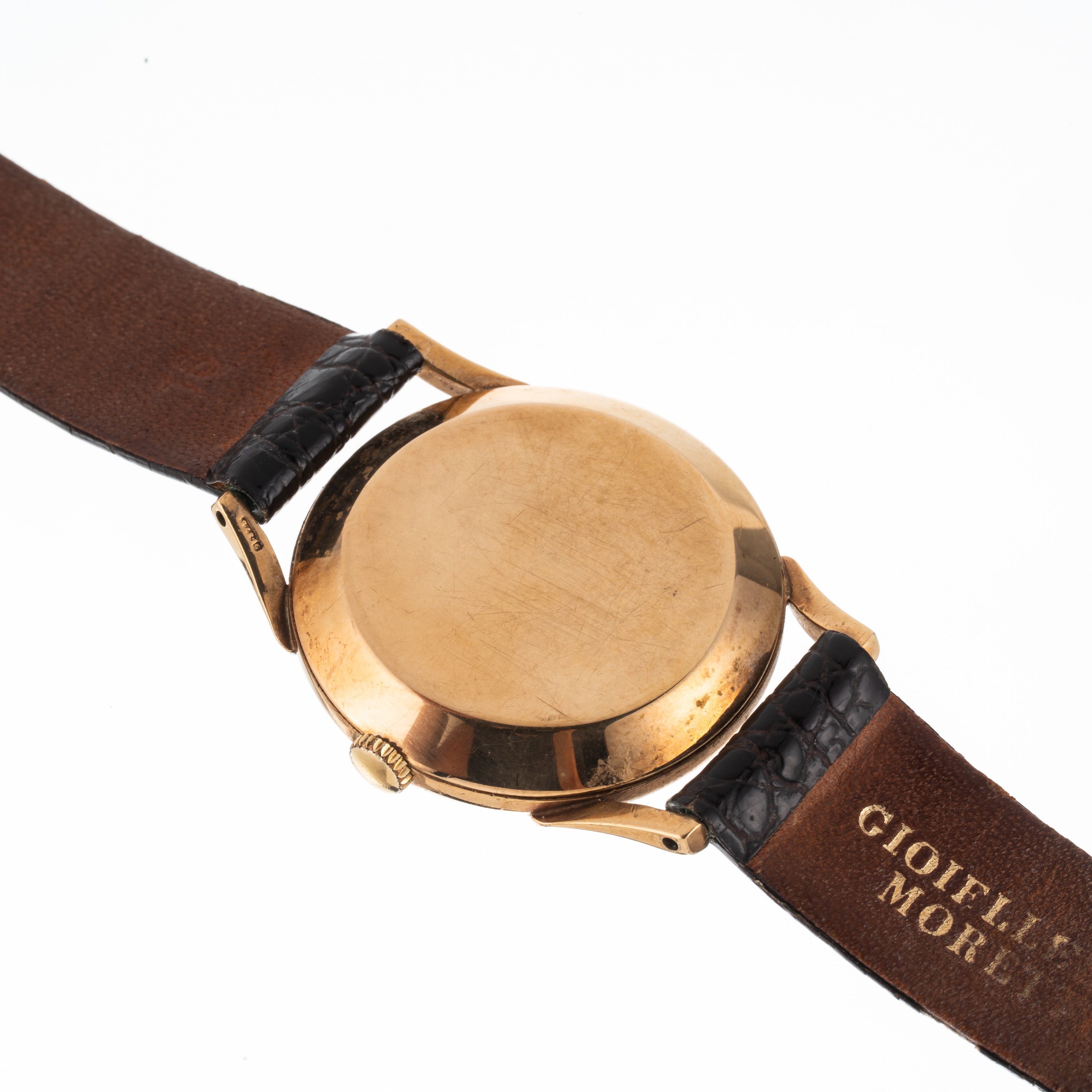 Rolex - Shock Resisting 12857, orologio solo tempo in oro giallo 9kt a carica manuale