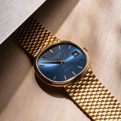 Orologio Ellipse ref. 3839/1J a carica automatica in oro giallo 18 kt con bracciale integrato