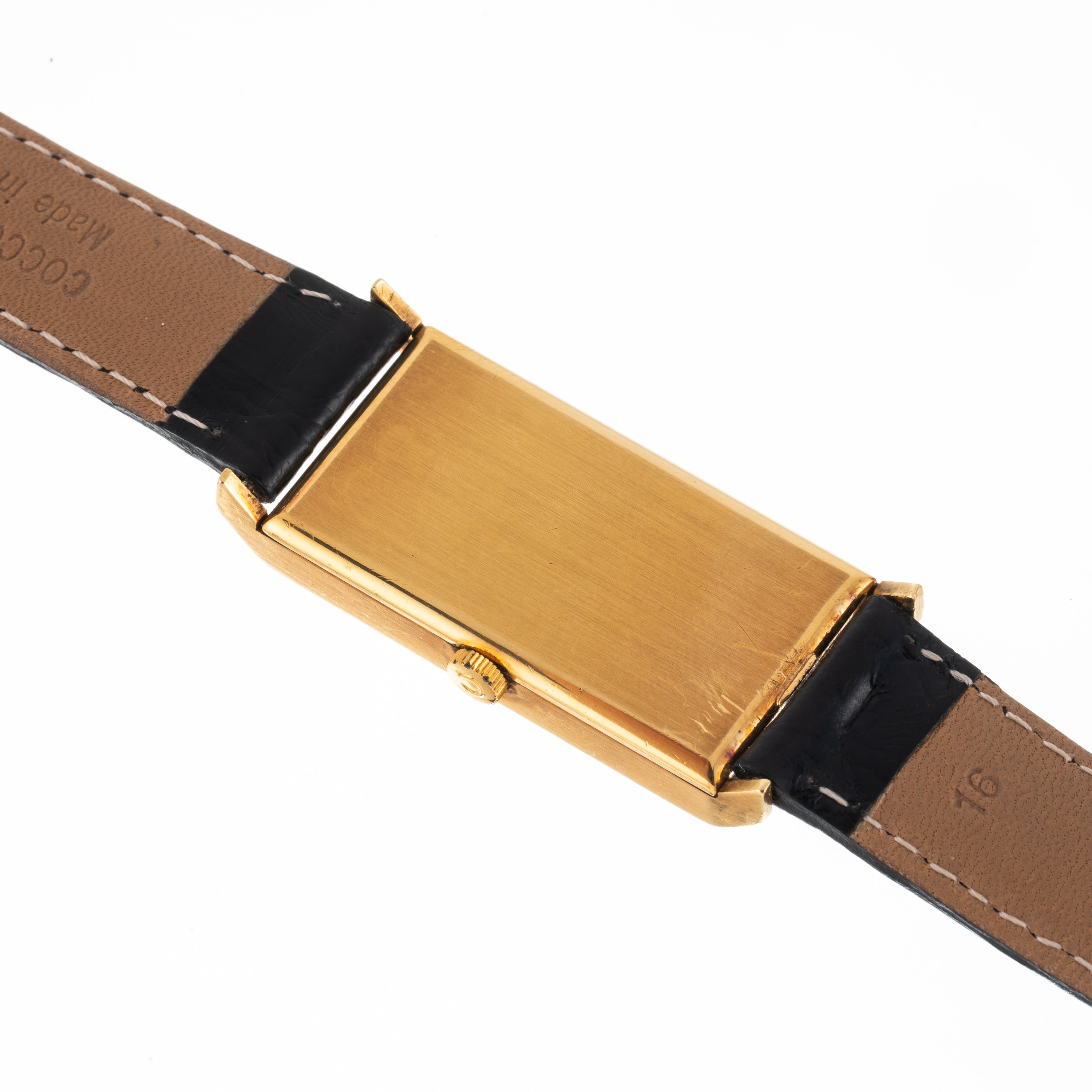 Omega - Orologio De Ville a carica manuale in oro giallo 18 kt con quadrante bitonale