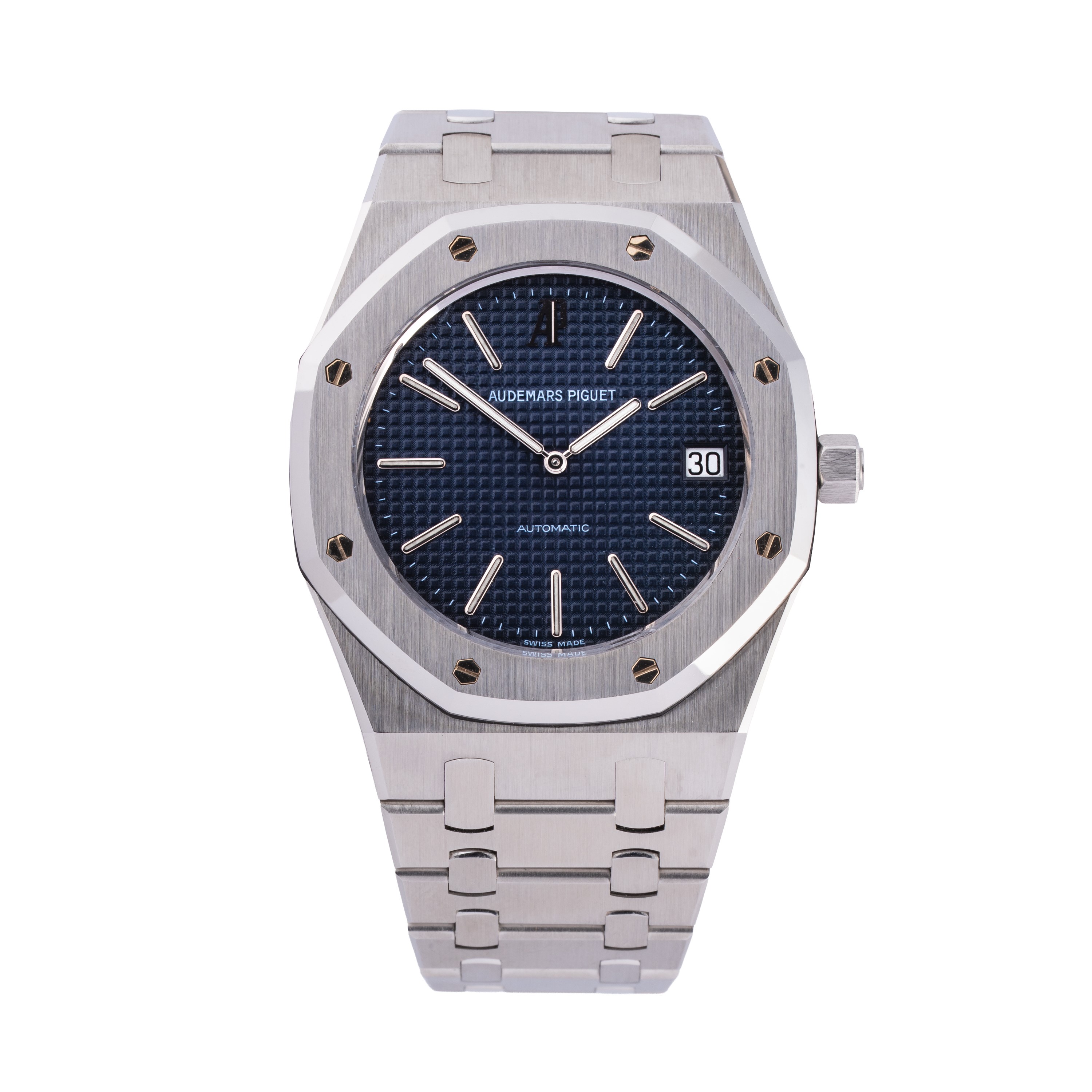 Audemars Piguet - Royal Oak Jubilee, acciaio, carica automatica, quadrante blu