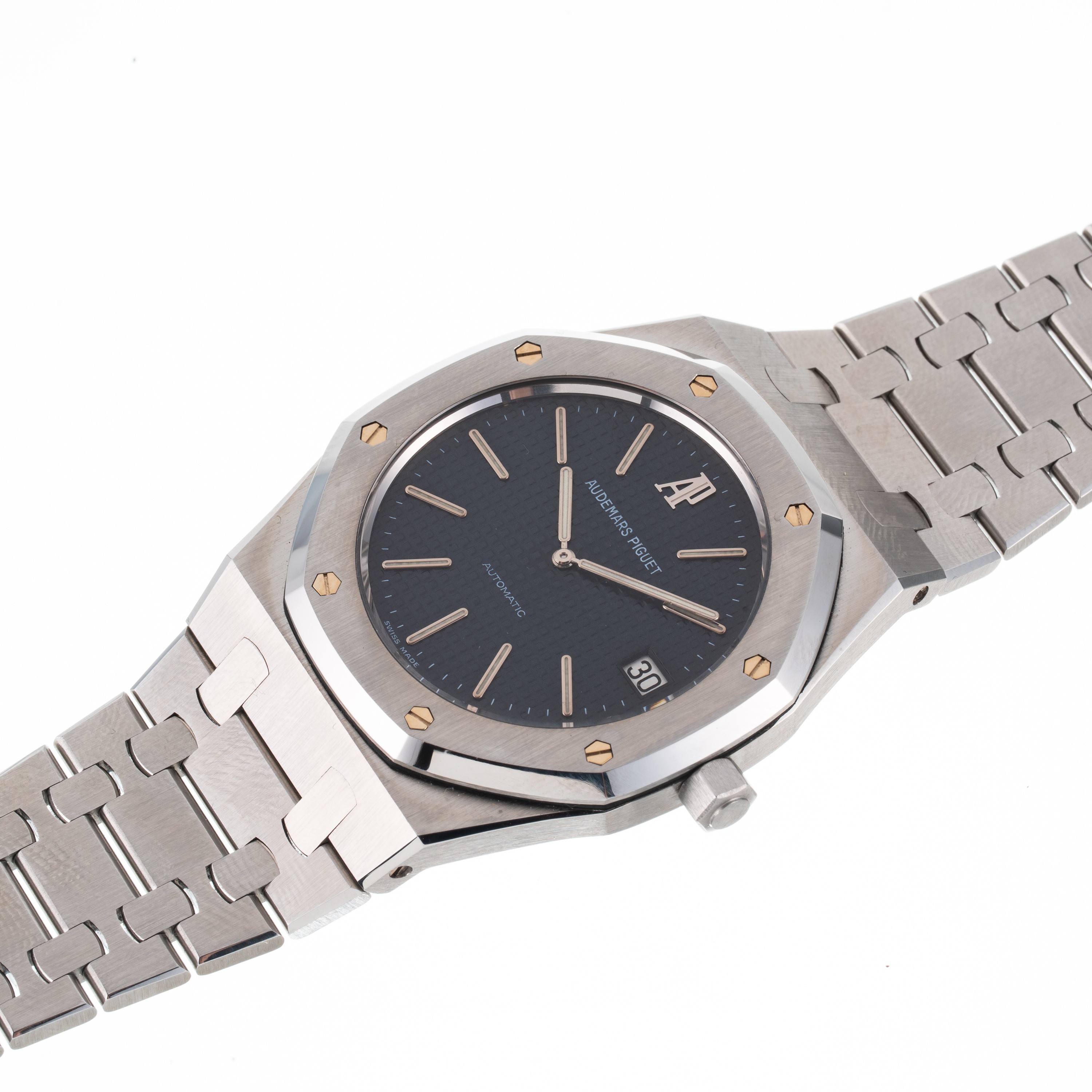 Audemars Piguet - Royal Oak Jubilee, acciaio, carica automatica, quadrante blu