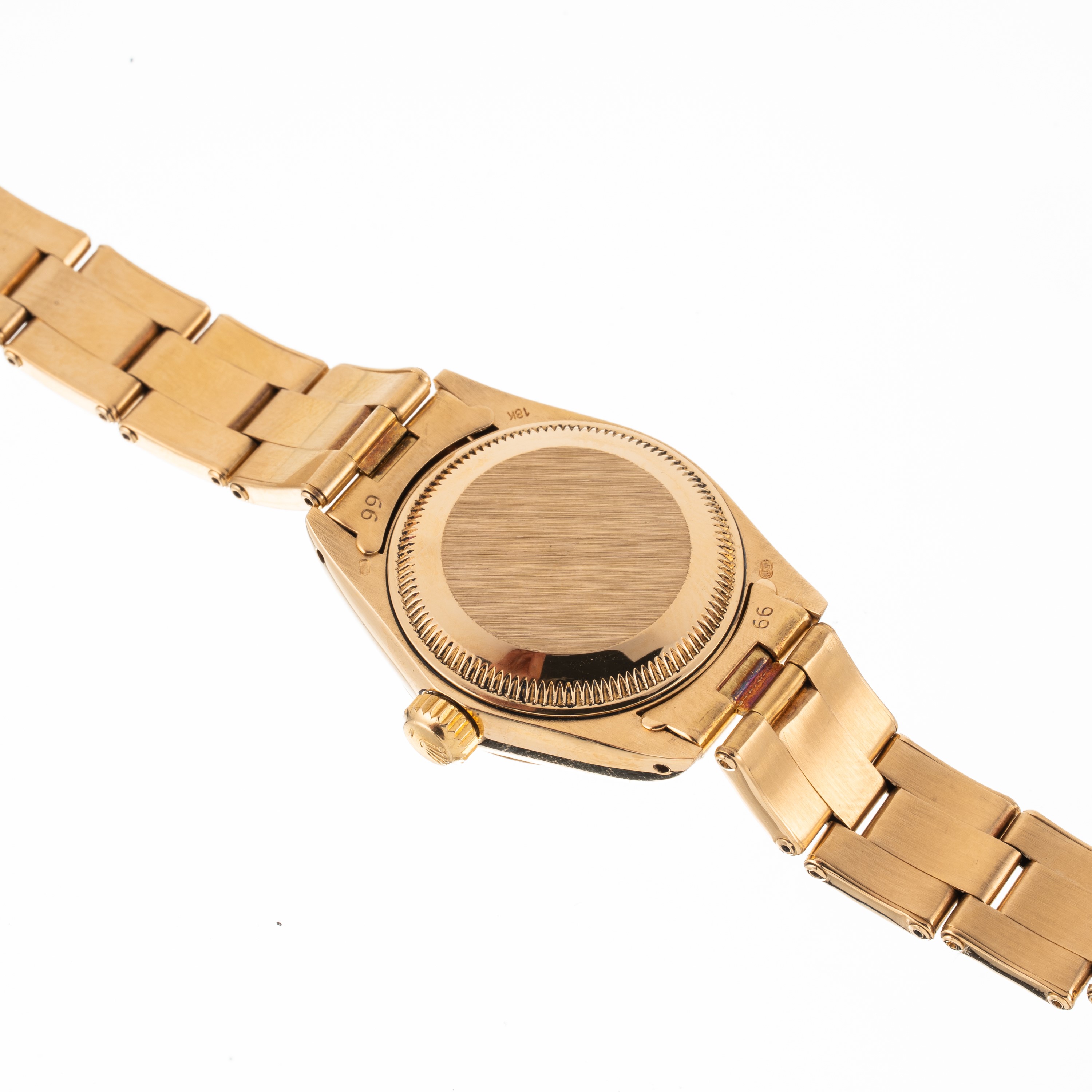 Rolex - Datejust 6917, orologio automatico in oro giallo 18 kt con quadrante marrone