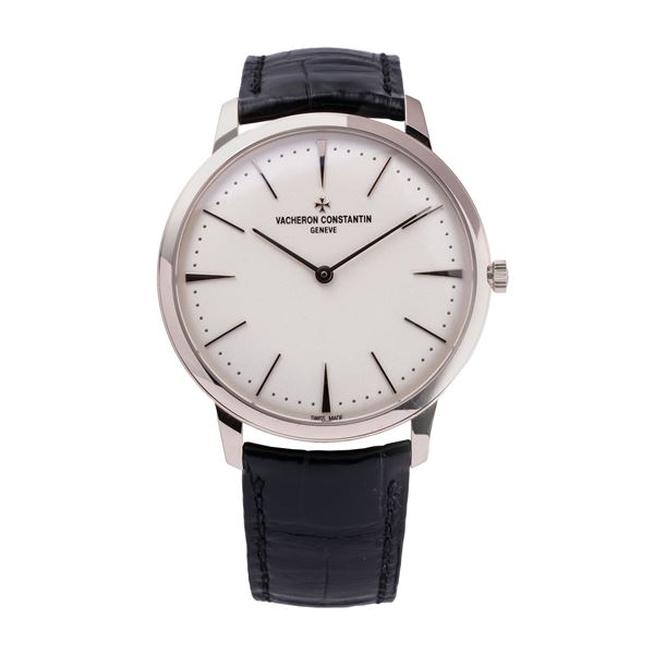 VACHERON CONSTANTIN - VACHERON CONSTANTIN - PATRIMONY OROLOGIO SOLO TEMPO A CARICA MANUALE IN ORO BIANCO 18KT CON QUADRANTE BIANCO