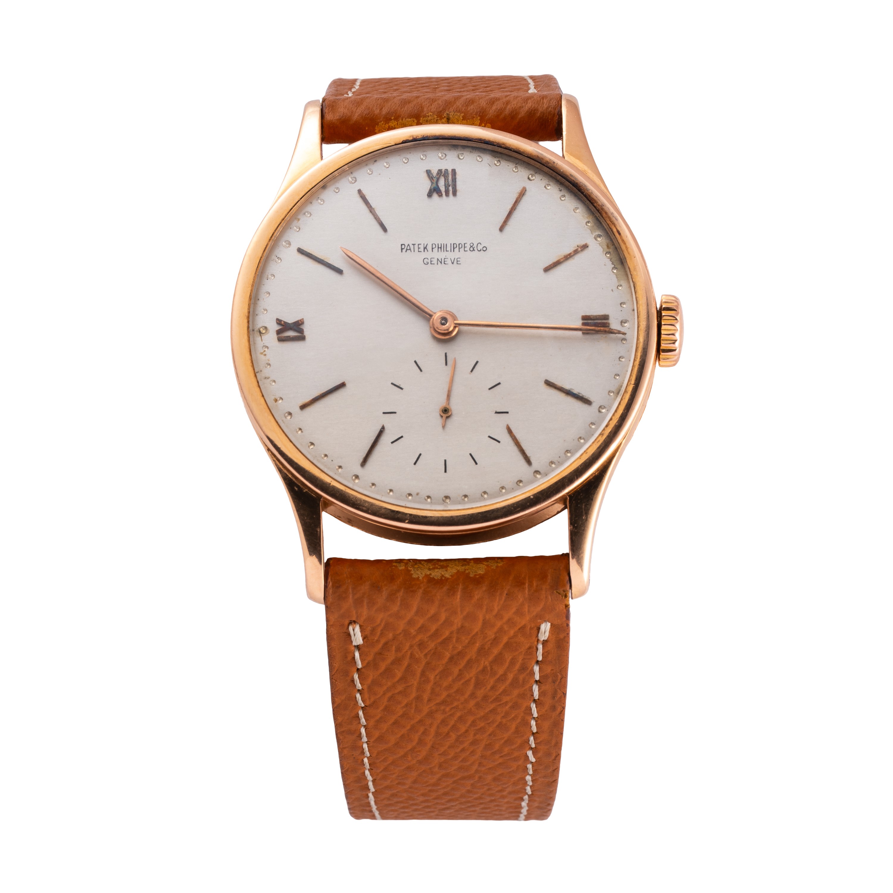 Patek Philippe - Calatrava 570, orologio da polso solo tempo a carica manuale in oro rosa 18 kt