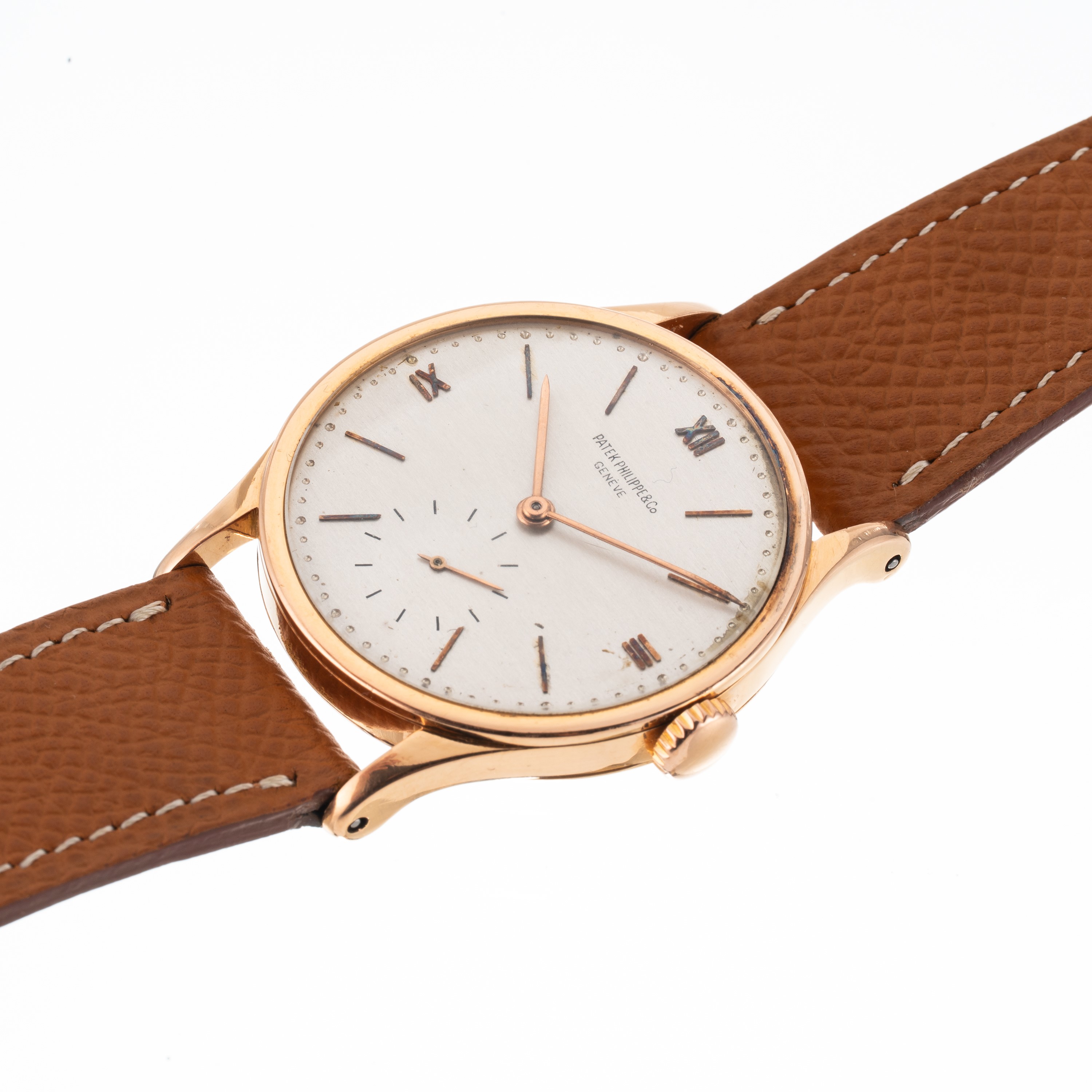 Patek Philippe - Calatrava 570, orologio da polso solo tempo a carica manuale in oro rosa 18 kt
