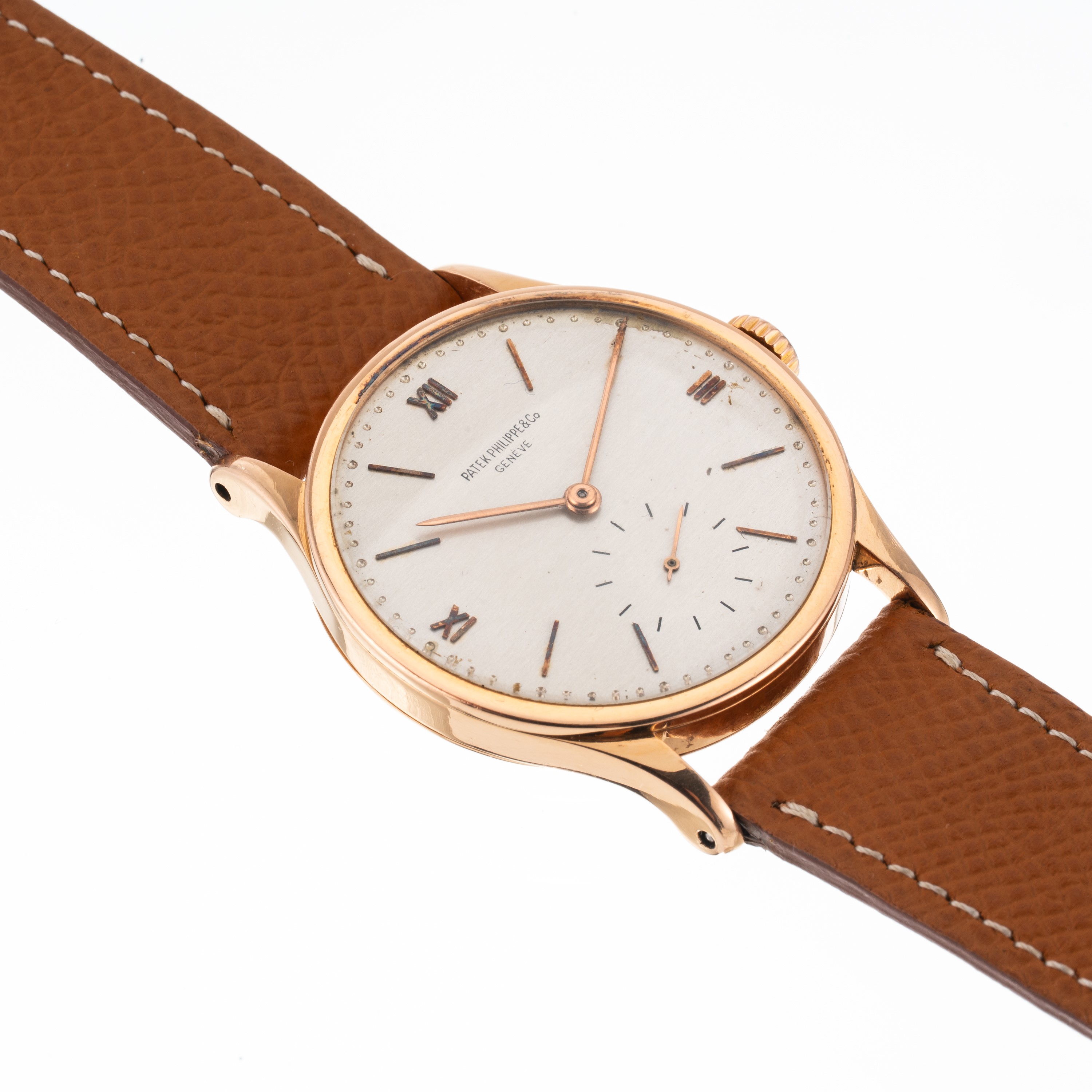 Patek Philippe - Calatrava 570, orologio da polso solo tempo a carica manuale in oro rosa 18 kt