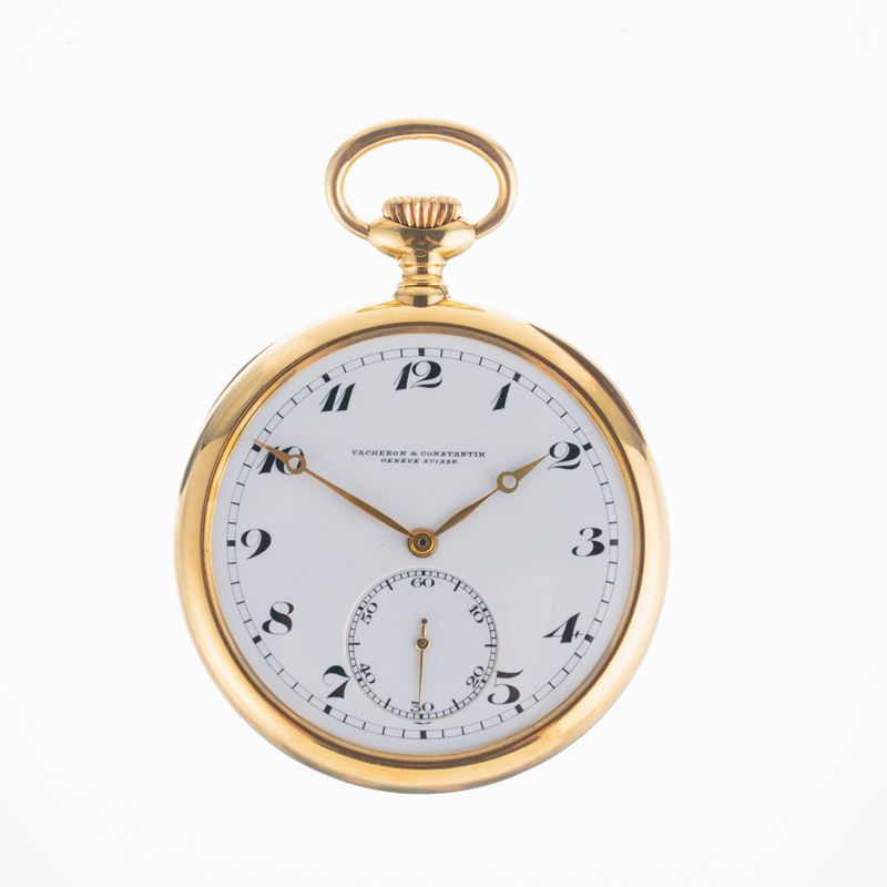 Vacheron Constantin - Chronomètre da tasca, orologio a carica manuale in oro giallo 18 kt con qua...