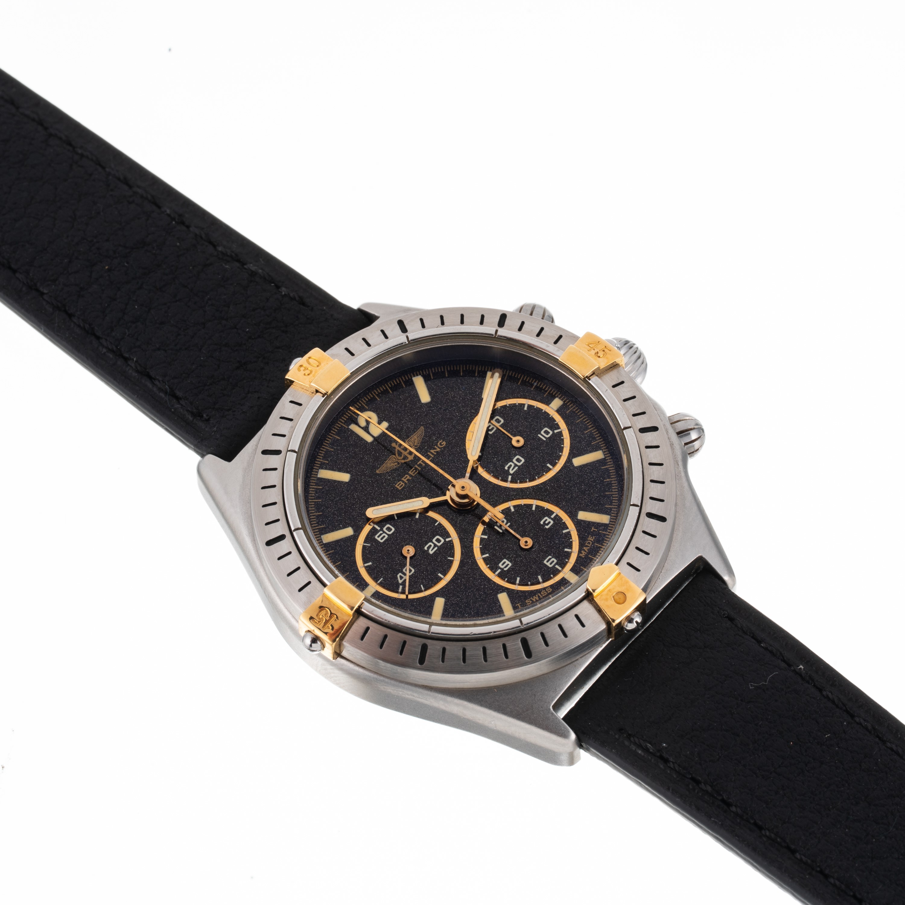 Breitling - Callisto 80520 — Cronografo a carica manuale in acciaio con quadrante “Stardust”