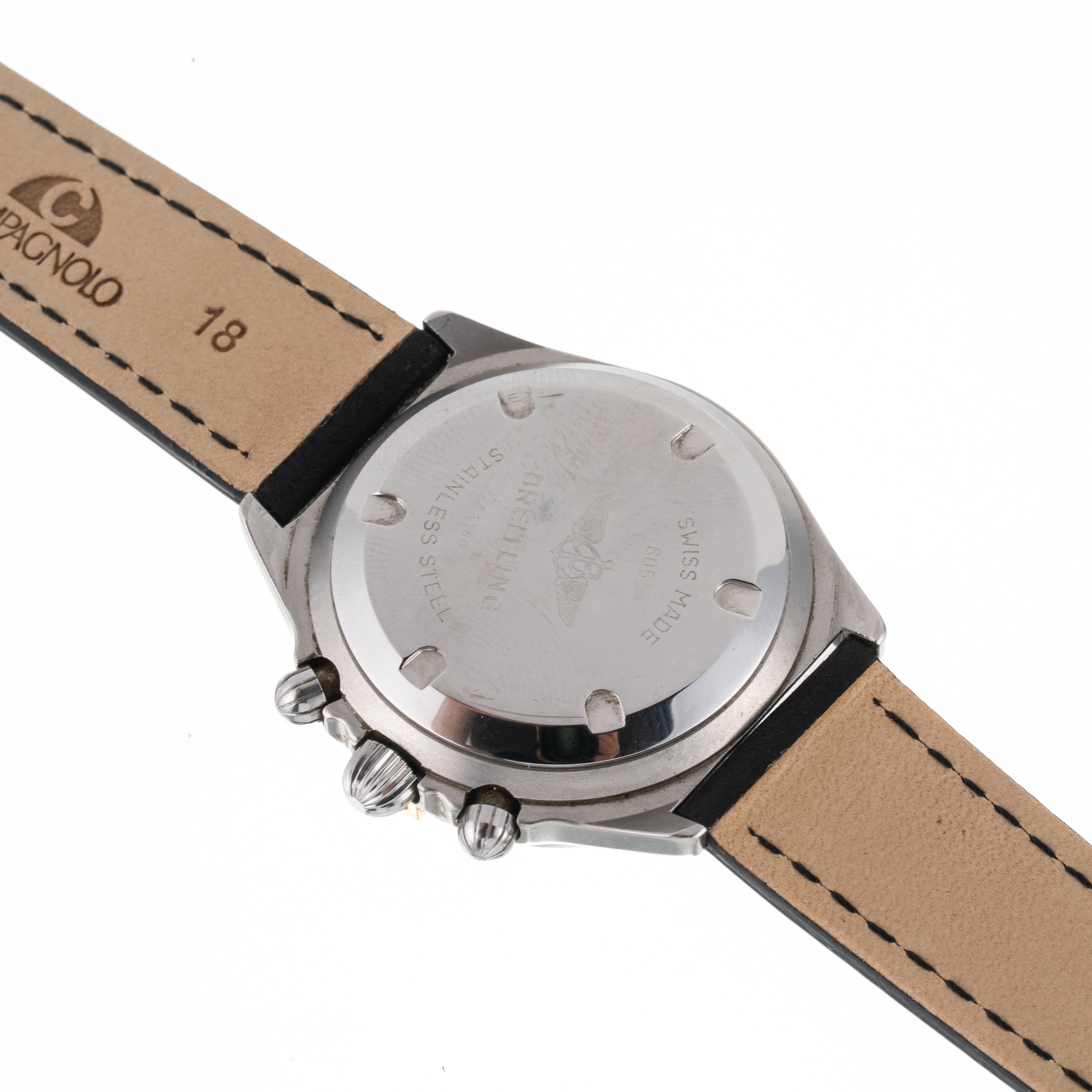 Breitling - Callisto 80520 — Cronografo a carica manuale in acciaio con quadrante “Stardust”