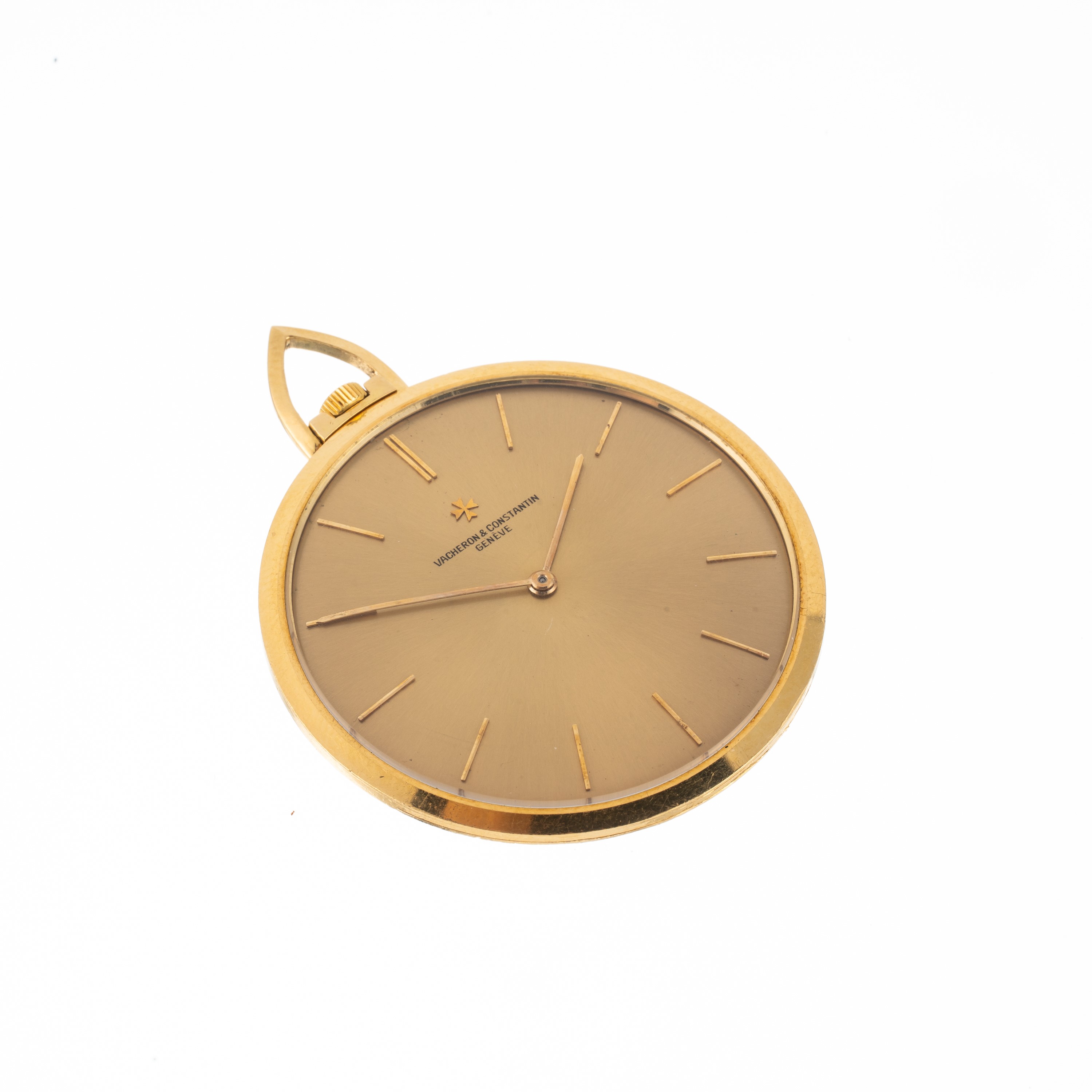Vacheron Constantin - Orologio da tasca in oro giallo 18 kt con quadrante champagne (Ref. 6760, c...
