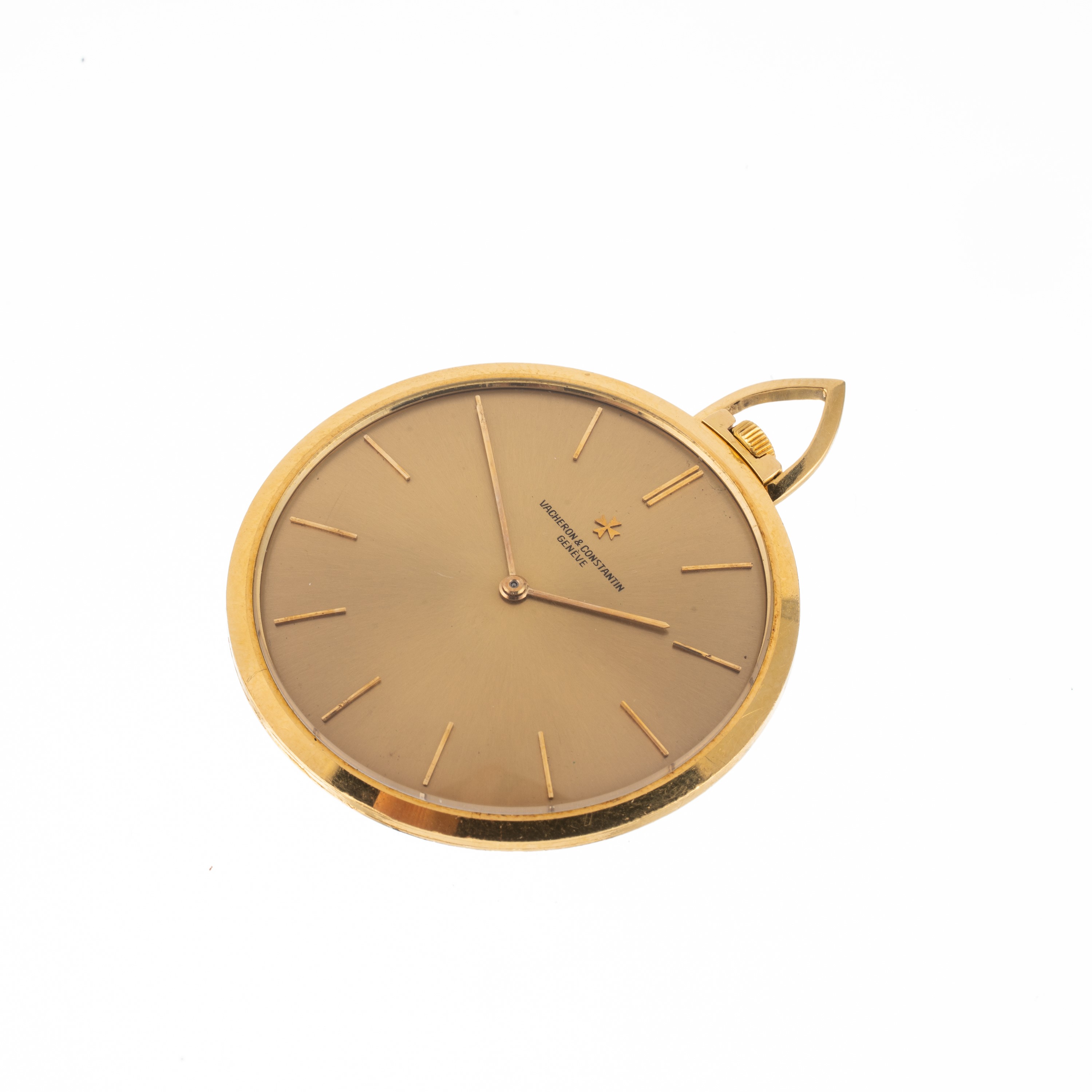 Vacheron Constantin - Orologio da tasca in oro giallo 18 kt con quadrante champagne (Ref. 6760, c...