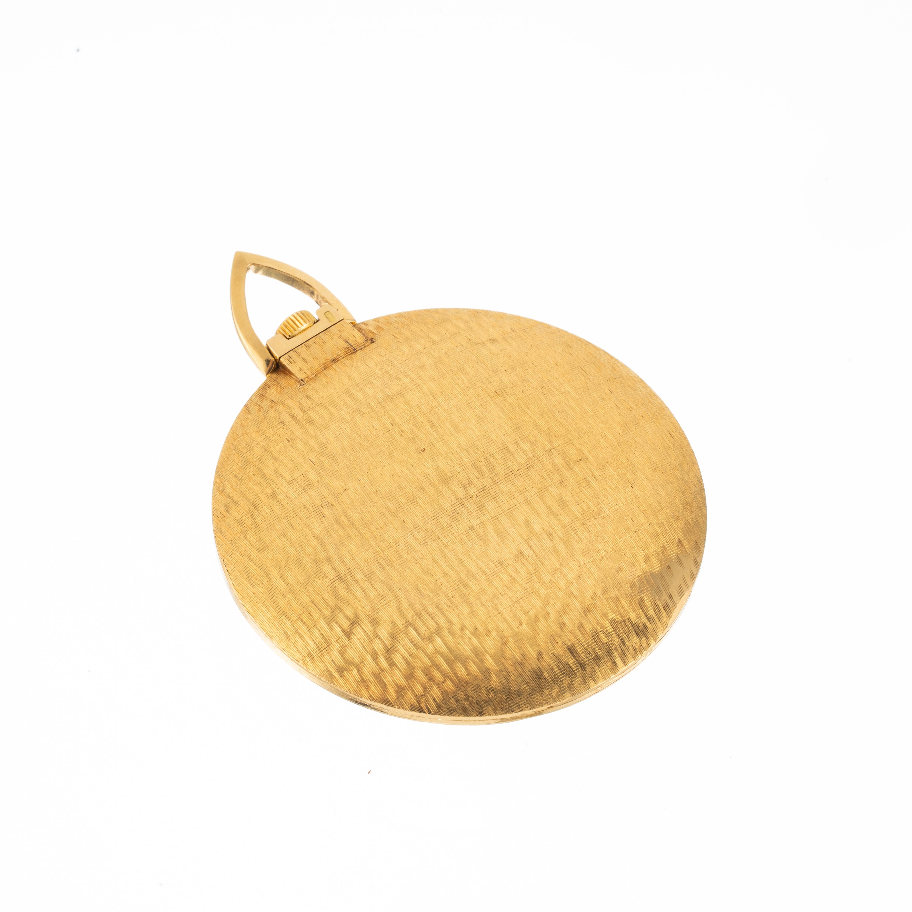 Vacheron Constantin - Orologio da tasca in oro giallo 18 kt con quadrante champagne (Ref. 6760, c...