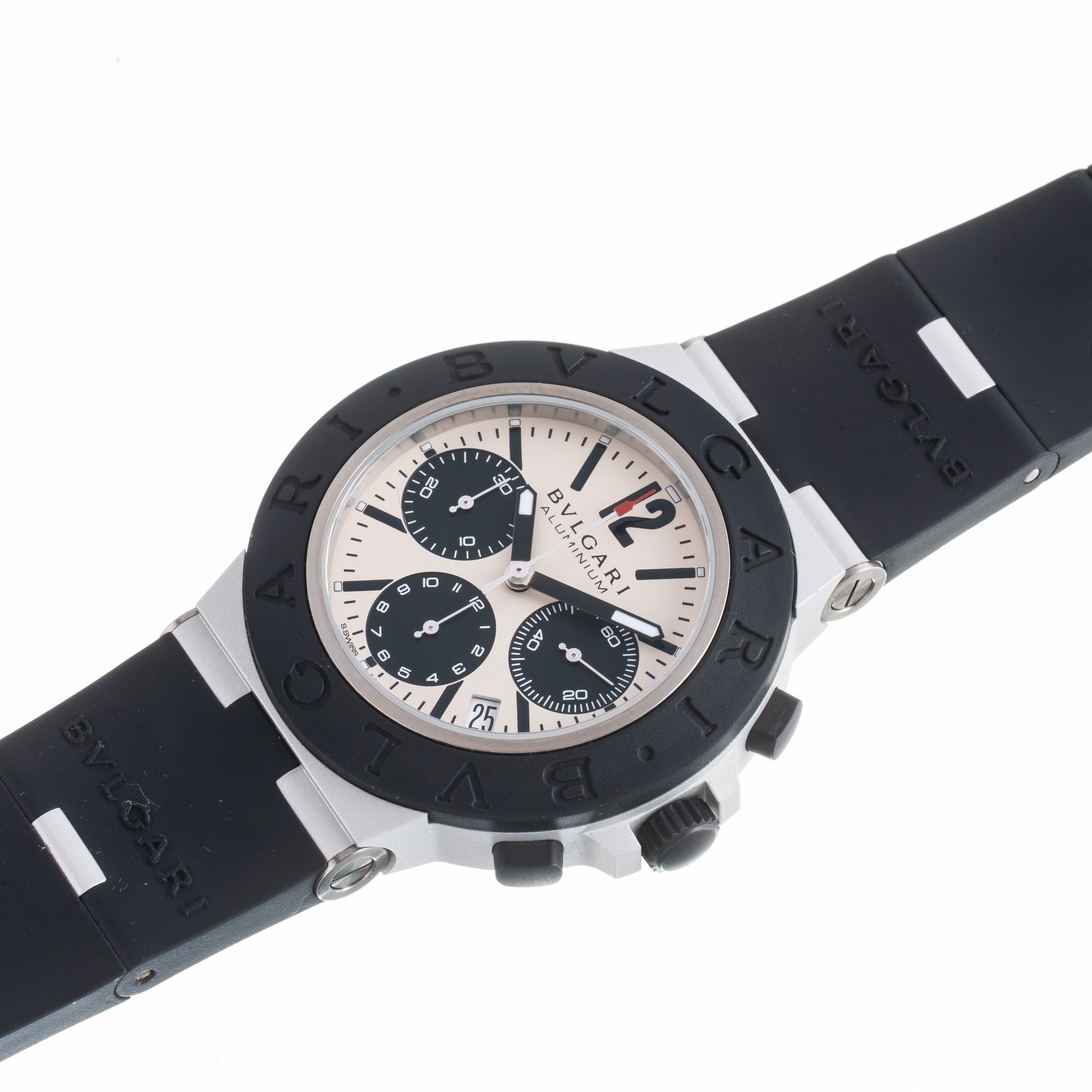 Bulgari - Novelty 2020, cronografo automatico in alluminio e gomma (ref. 1033 83)