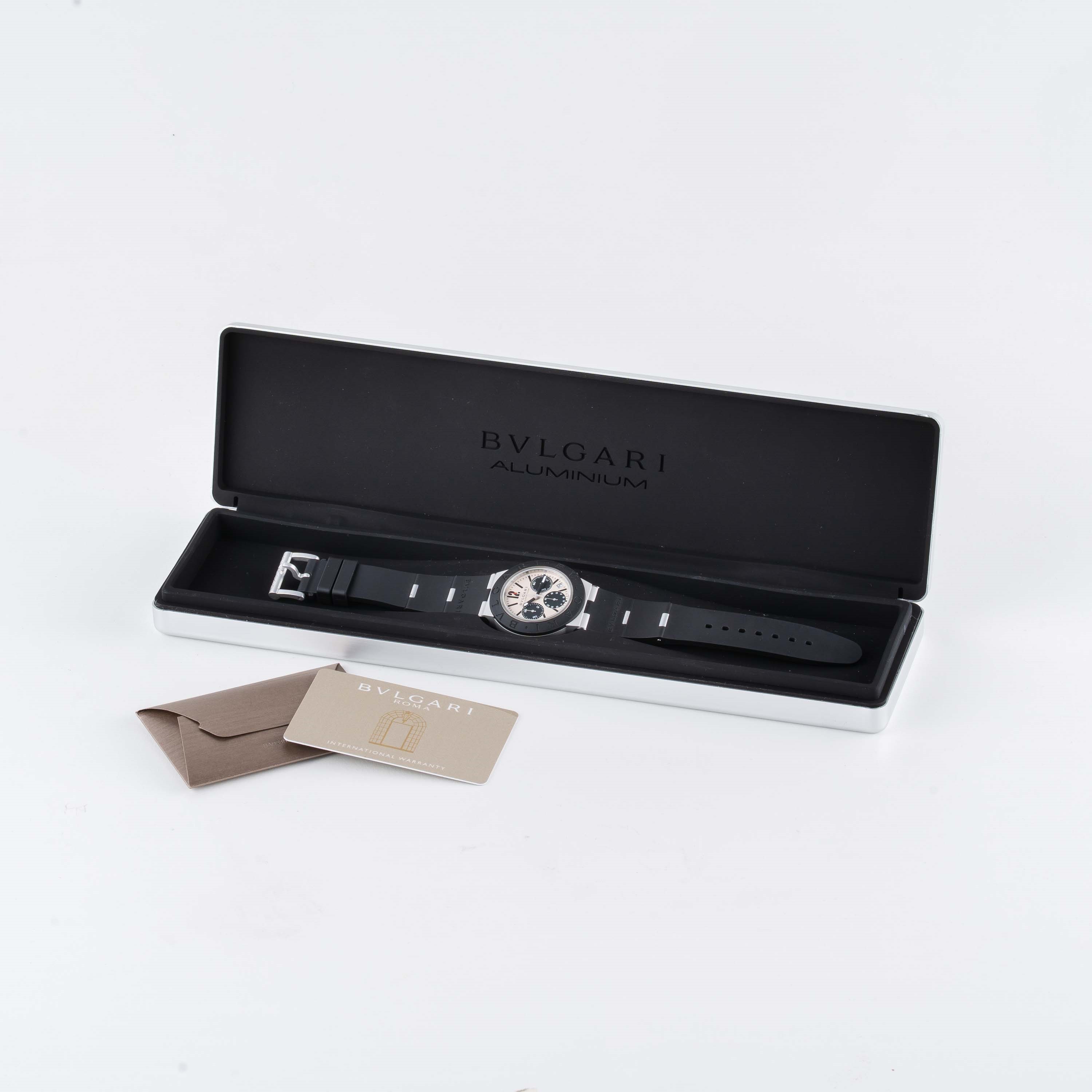 Bulgari - Novelty 2020, cronografo automatico in alluminio e gomma (ref. 1033 83)