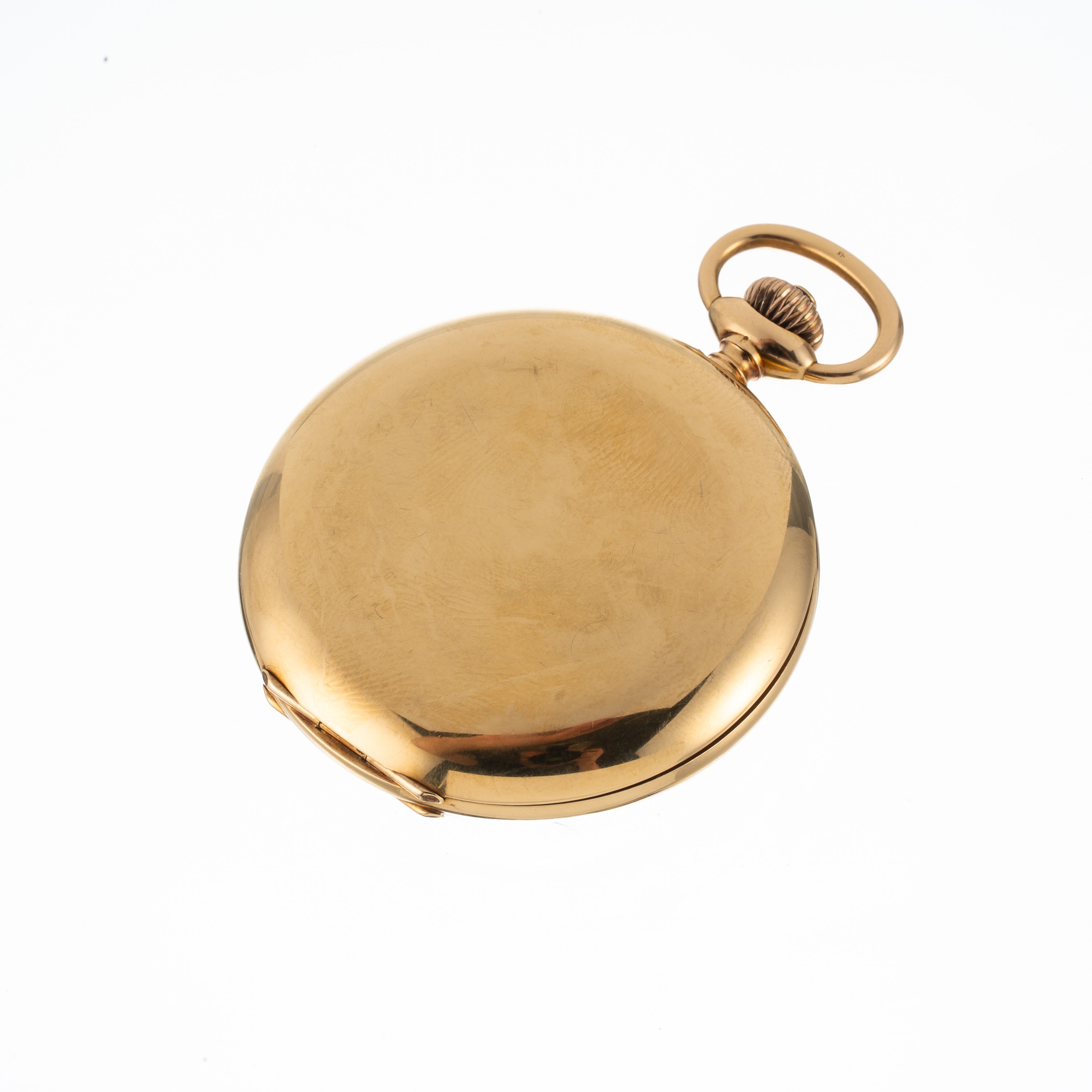 Hausmann & Co - Orologio da tasca (savonette) in oro giallo 18 kt a carica manuale con quadrante ...